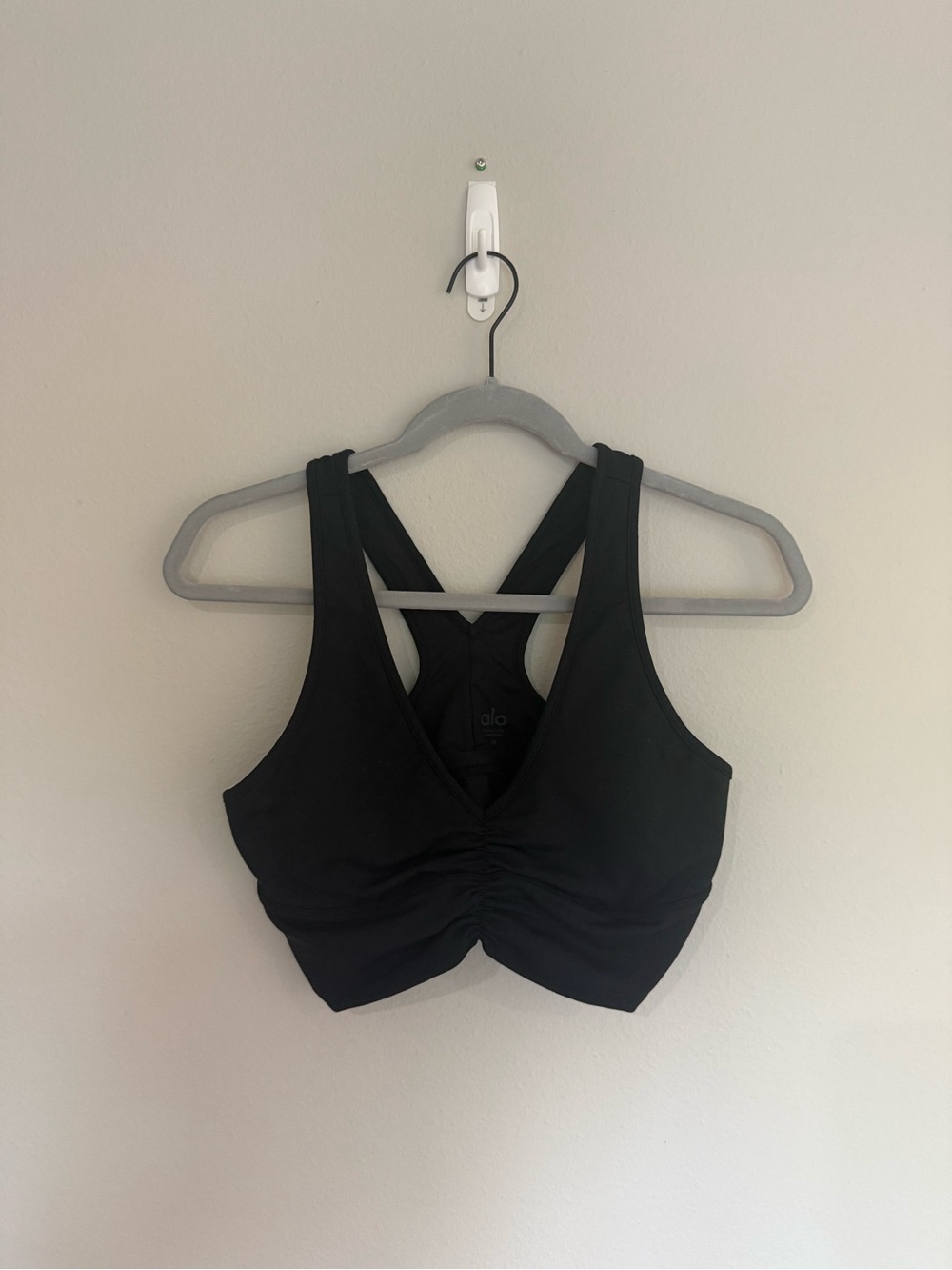 ALO Wild Things Black Bra - Medium